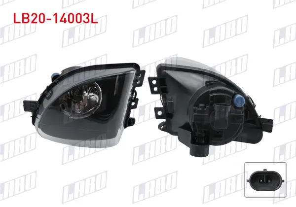 Sis Farı Sol Ampulsuz BMW 5 Serisi F10 / F18 2010-2013
