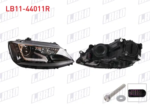 Far Sağ Xenon Volkswagen Jetta IV (162) 2015 -