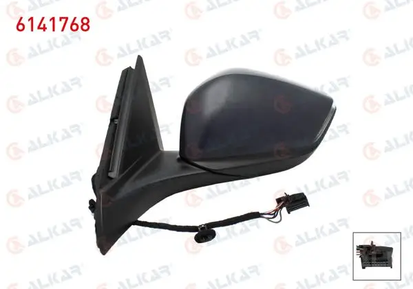 Dış Dikiz Aynası Sol Elektrikli Isıtmalı Sinyalli 8 Pin Opel Astra L 2021-/ Peugeot 308 III 2021-/ 308 Sw III 2021 -