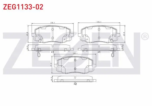 Fren Balata Ön Ikazlı Kia Picanto (Ba) 1.25 2004-2011 / Picanto (Ba) 1.1İ 2004-2011 / Hyundai i10 (Pa) 1.1İ 12V 2008-2013 / i10 (Ba) 1.0 D-Cvvt 2013-/ i10 (Ba) 1.2 D-Cvvt 2013 -