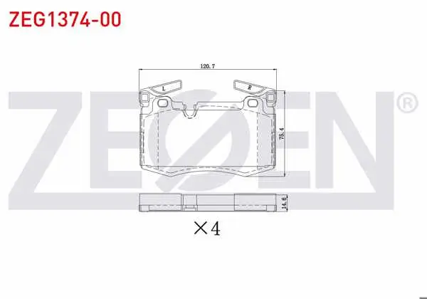 Fren Balata Ön Mini Cooper (R56) 1.6 D 2006-2013 / 1.6İ 2006-2013 / Mini Cooper (R56) One 1.6 2006-2013 / 1.6 D 2006-2013