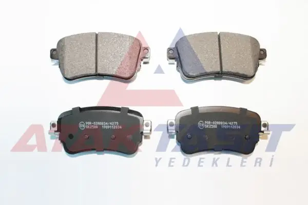 Fren Balata Ikazlı Arka Cıtroen Jumpy 1.6 Bluehdı 2016-/ Peugeot Expert 1.6 Bluehdı 2016-/ Toyota Proace (Mpy_) 1.6 D 2016-/ Toyota Proace (Mpy_) 2.0 D 2016 -