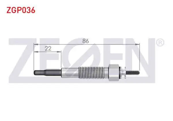 Kızdırma Buji 12V Kia Pregıo (Tb) 2.7D 1997-2002 / Kia Bongo K2700 2.7D 1999-