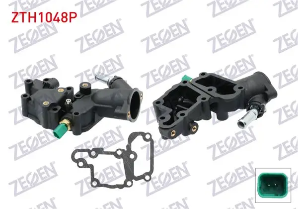 Termostat Flansi Plastik Citroen C2 1.4 2003-2009 / C3 1.4 2002-2016 / Nemo 1.4 2007-/ Fiat Fiorino 1.4İ 2007-/ Peugeot Bipper 1.4 2008-/ 206 1.4İ 1998-2006