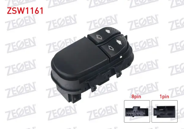 Cam Açma Anahtarı Çiftli 2 Cam Otomatik 9 Pin Çerçeveli Ford Focus I 1998-2004