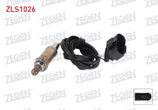 Lambda (Oksijen) Sensörü 1200 mm Volkswagen Passat 1.8 T (Aeb-Anb-Apu) 1996-2000 / Audi A3 1.8 T (Agu-Aqa-Arz-Aum) 1996-2003 / A4 1.8 T (Aeb-Anb-Apu-Ark-Awt) 1994-2001