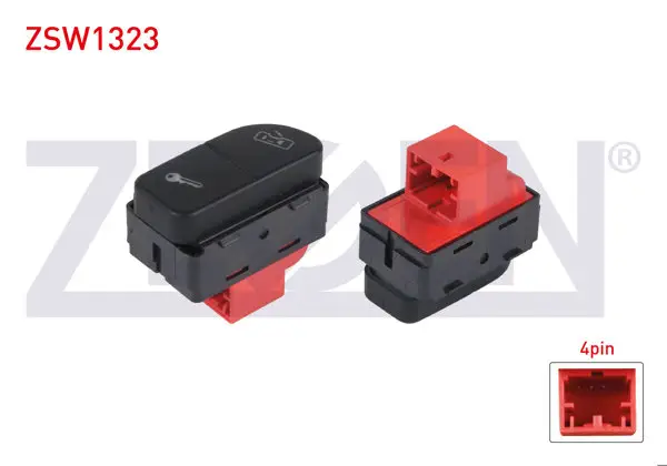 Kapı Kilit Anahtarı 4 Pin Volkswagen Polo 2001-2012