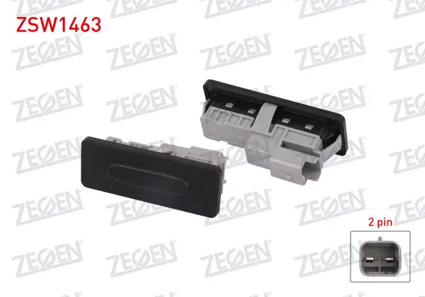 Bagaj Kilit Butonu 2 Pin Renault Megane IV-Symbol III 2012 -