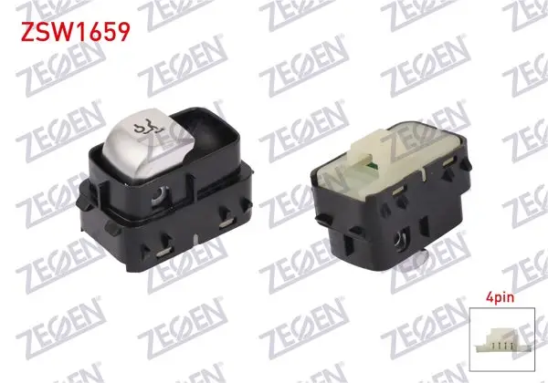 Bagaj Açma Ve Kapatma Anahtarı Siyah 4 Pin Mercedes E Serisi (W213)
