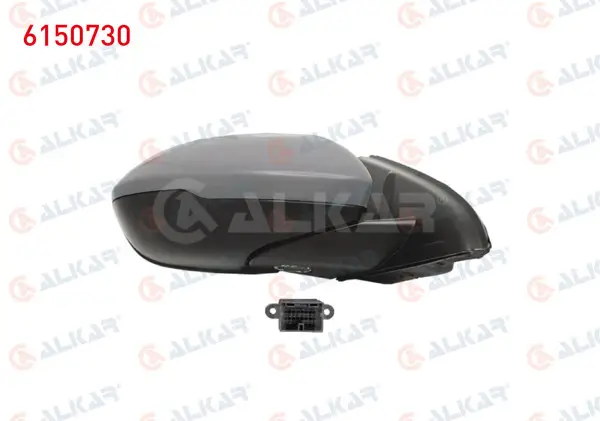 Dış Dikiz Aynası Sağ Elektrikli Isıtmalı Astarlı Otomatik Katlanır Alt Aydınlatmalı Kör Noktalı 10 Pin Opel Insignia B (Z18) 2017 -