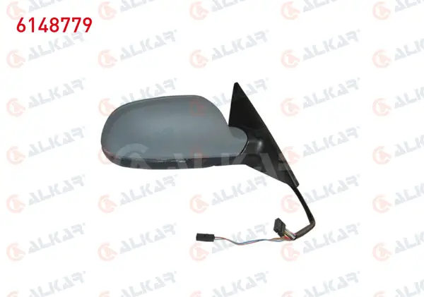 Dış Dikiz Aynası Sağ Elektrikli Asferık Isıtmalı Astarlı Otomatik Katlanır Sinyalli Hafızalı 16 Pin Audi A5 2009-2017