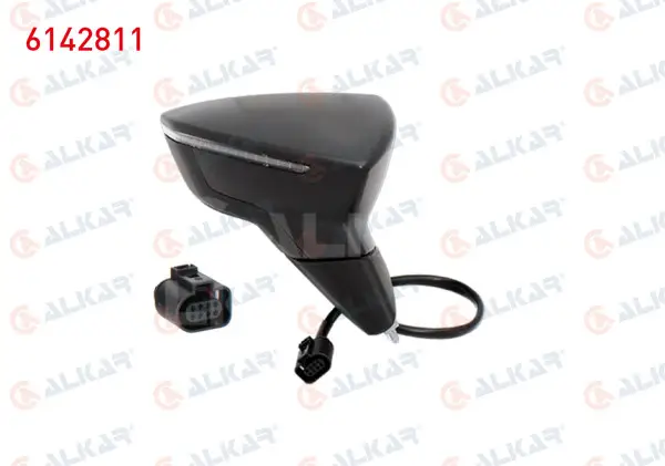 Dış Dikiz Aynası Sağ Elektrikli Isıtmalı Sinyalli 6 Pin Seat Ibiza V (Kj1) 2017 -