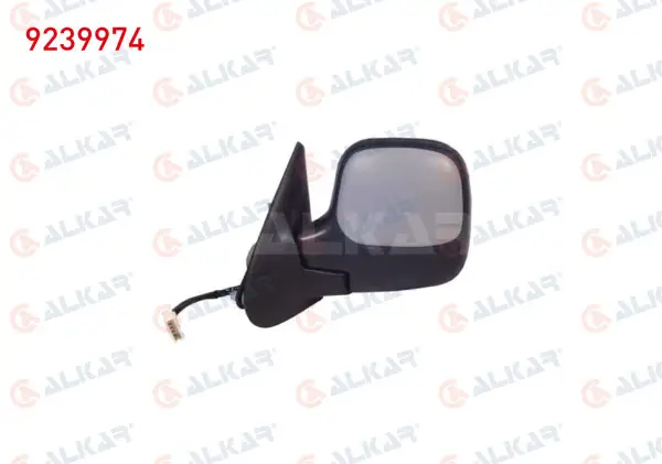 Dış Dikiz Aynası Sol Elektrikli Isıtmalı Astarlı 5 Pin Citroen Berlingo 1996-2011 / Peugeot Partner 1996-2015