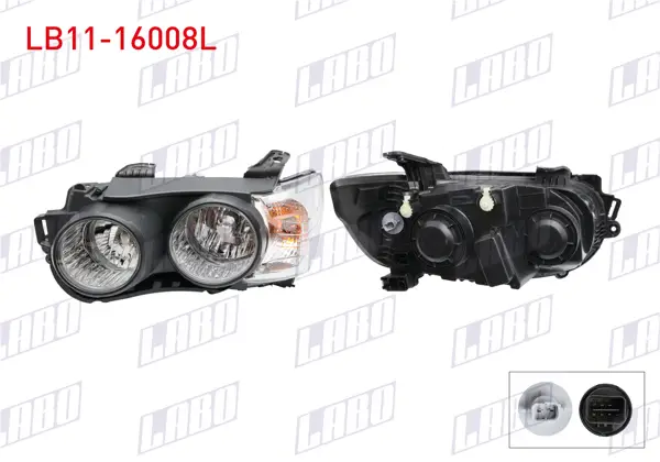 Far Sol Siyah Halkalı Chevrolet Aveo (T300) 2011 -
