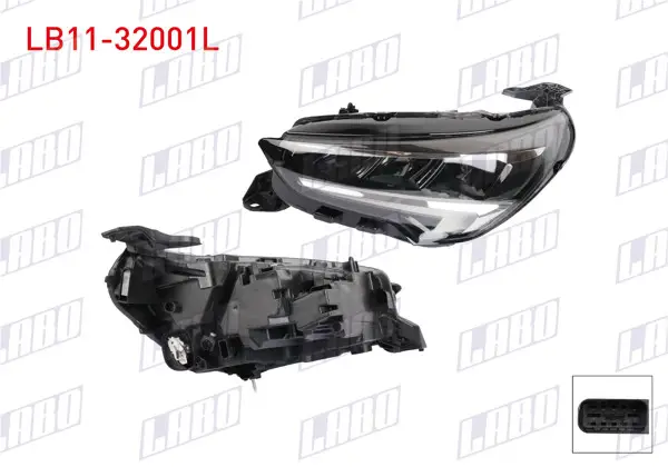 Far Sol Ledlı Opel Corsa F 2019 -
