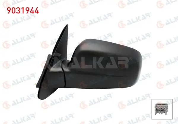 Dış Dikiz Aynası Sol Elektrikli Isıtmalı Astarlı 5 Pin Honda Cr-V II (Rd_) 2001 -