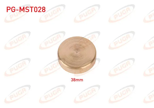 Motor Blok Su Tapası 38mm Sarı Pırınc
