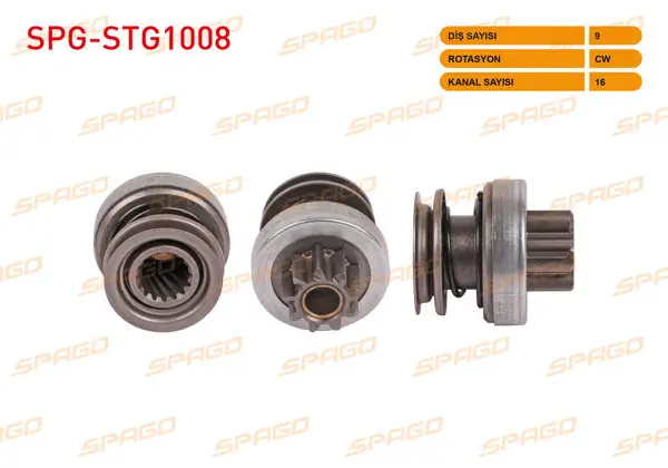 Mars Dişlisi 9 Dıs Cw 16 Kanal Opel Astra F-G 1.4-1.6 1991-2005 / Fiat Stilo 1.6 2001-2010 / Audi A4 (8E2) 1.8T 2000-2004 / Mercedes C (W202) 1993-2000 / C (W203) 2000-2006