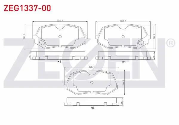 Fren Balata Ön Mitsubishi Canter 3.0 D 2005-2010