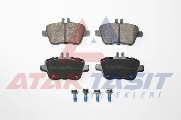 Fren Balata Arka Mercedes A Serisi (W169) A 170 CDI 2004-2012 / A 200 2004-2012 / A 160 CDI 2004-2012 / B Serisi (W246) B 160 2011-/ Gla Serisi (X156) Gla 180 CDI 2013-/ Gla 200 2013 -