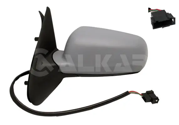 Dış Dikiz Aynası Sol Elektrikli Asferık Isıtmalı Astarlı 5 Pin Seat Cordoba 1999-2002
