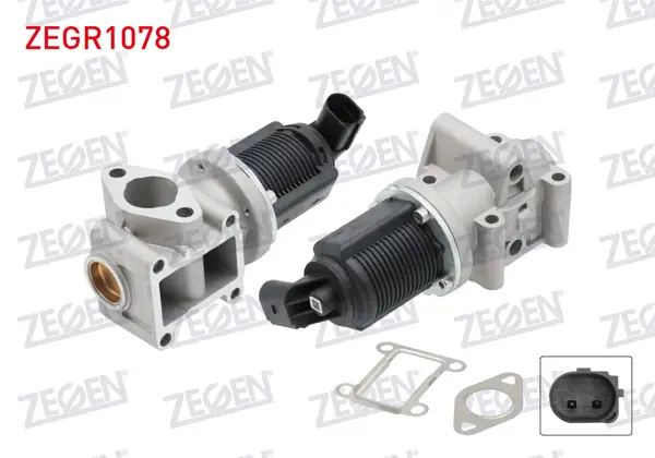 EGR Valfi 2 Pin 1.9 JTD- CDTI Opel Astra H (Z 19 Dt) 2004-2010 / Vectra C (Z 19 Dt) 2004-2009 / Alfa Romeo 156 (192 B1.000) 2002-2004 / Fiat Bravo II (937 A5.000) 2007-2014
