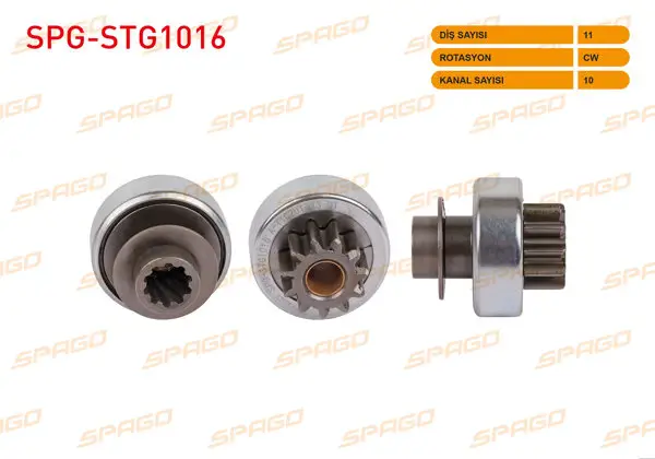 Mars Dişlisi 11 Dıs Cw 10 Kanal Peugeot 207 1.6 HDI 2009-2012 / 307 1.6 2001-2009 / Citroen Berlingo 1.6 HDI 2010-/ Renault Megane I 1995-2003