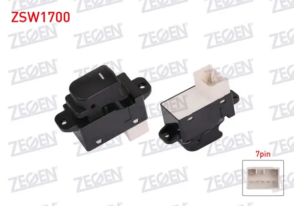 Cam Açma Anahtarı Tekli 7 Pin Kia Cerato 2009 -