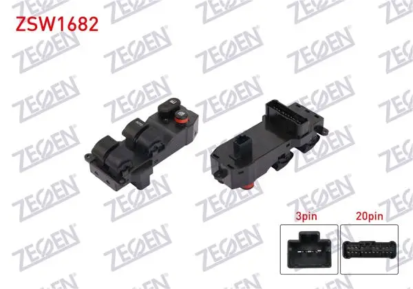 Cam Açma Anahtar Grup 23 Pin Honda Jazz 2002-2008 / Civic 2001-2008