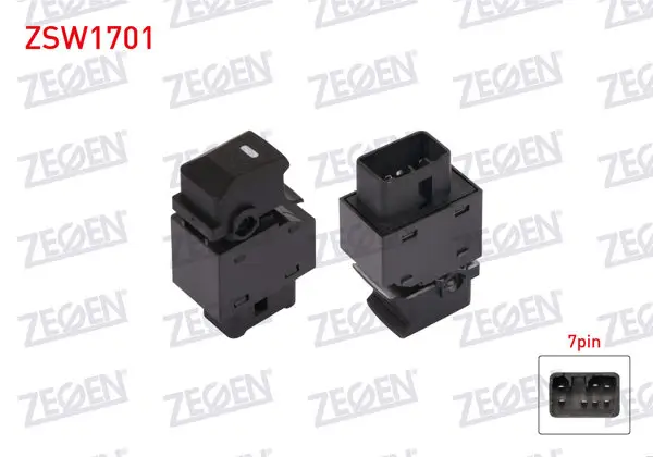 Cam Açma Anahtarı Tekli 7 Pin Kia Sportage 2010-2015