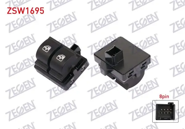 Cam Açma Anahtarı Çiftli 8 Pin Iveco Daily 2014-2018