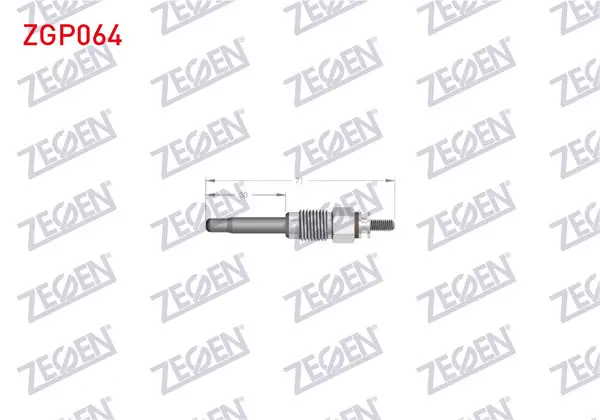 Kızdırma Buji 12V Renault Megane I / Land Rover Freelander I (L314) 2.0 Dı / Honda Accord VI / Civic VI