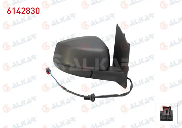 Dış Dikiz Aynası Sağ Elektrikli Isıtmalı 5 Pin Ford Tourneo Connect 2022-/ Volkswagen Caddy V 2020 -