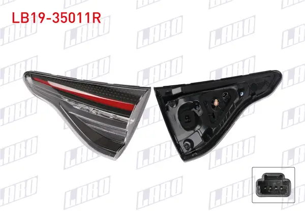 Stop Sağ Ic Ledlı Renault Clio V Faz 2 2024 -