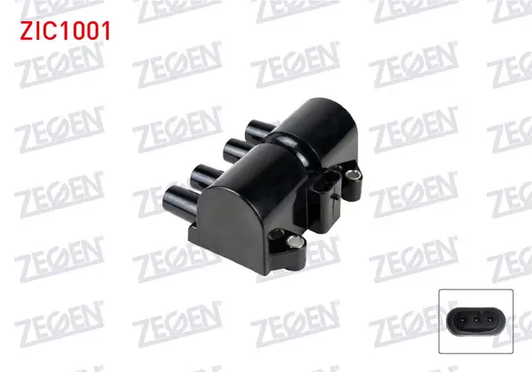 Ateşleme Bobini Chevrolet Kalos (T200) 1.4 (F14s3,F14d3) 2003-2008 / Aveo (T250) 1.2 8V (B12d1,Lmu) 2006-2011 / Evanda (V200) 2.0İ (C20sed,X20sed,L88) 2003-2006 / Kalos (T200) 1.2 (B12s1,F12s3) 2003-2008