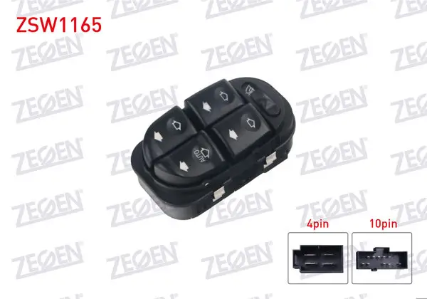 Cam Açma Anahtar Grup 4 Cam Otomatik 14 Pin Ford Mondeo II 1996-2000