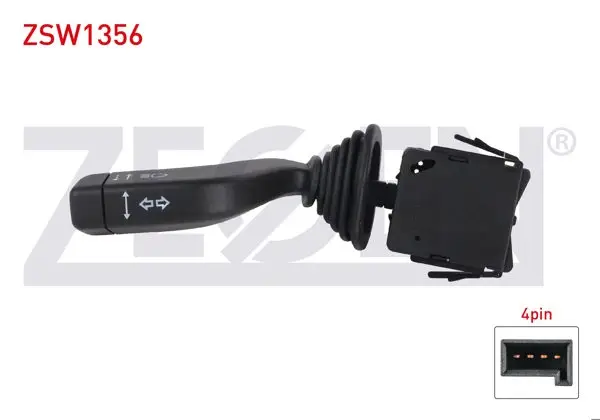 Far Sinyal Kumanda Kolu 4 Pin Opel Corsa C-Tigra B 2000-2006 / Meriva A 2003-2010