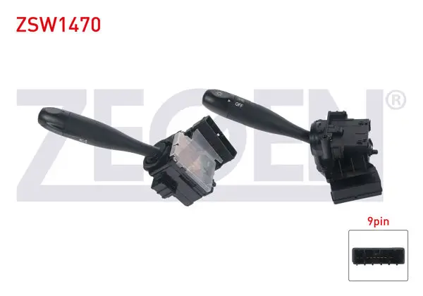 Far Sinyal Kumanda Kolu 9 Pin Hyundai H100 Kamyonet 2004-2011 / Kia Bongo 2004-2009
