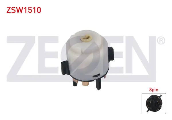 Kontak Termiği 8 Pin Golf IV-Passat-Bora-Leon-Toledo-Octavia-A3-A4-A6 1997-2005 / Polo-Fabia-Transporter-Superb-Cordoba-Ibiza 2001-2012
