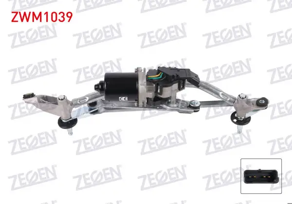 Silecek Motoru On 12V Mekanızmalı Nissan Qashqai 2007-2013
