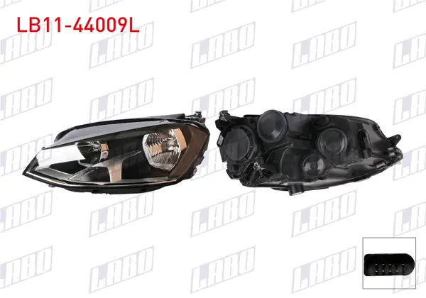 Far Sol Motorlu Volkswagen Golf VII (5G1) 2014 -