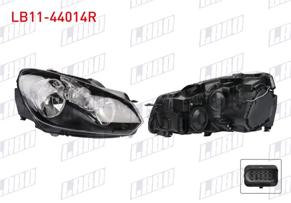 Far Sağ Volkswagen Golf VI 2009-2012