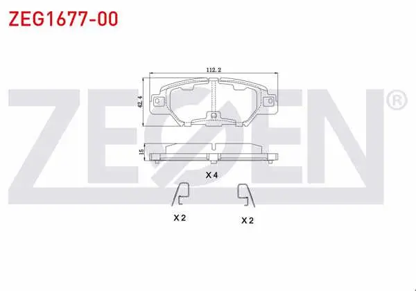 Fren Balata Arka Ikazlı Mazda Cx-5 (Ke,Gh) 2.0 2011 -