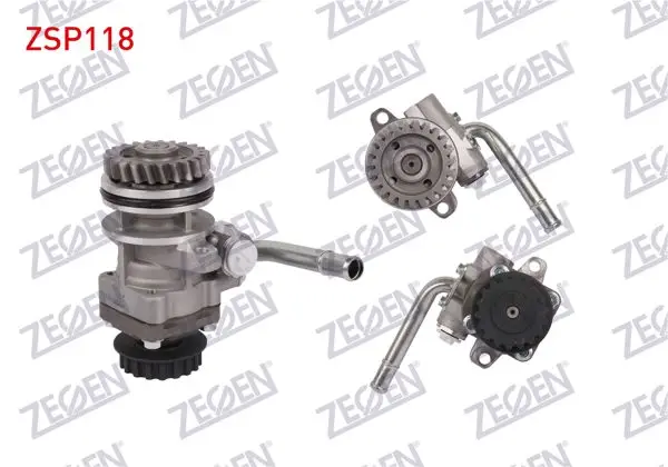 Direksiyon Pompası 125 Bar Kasnaklı Coklu Kayış VW Transporter V 2.5 TDI 2003-2011 / Touareg 2.5 R5 TDI 2002-2010