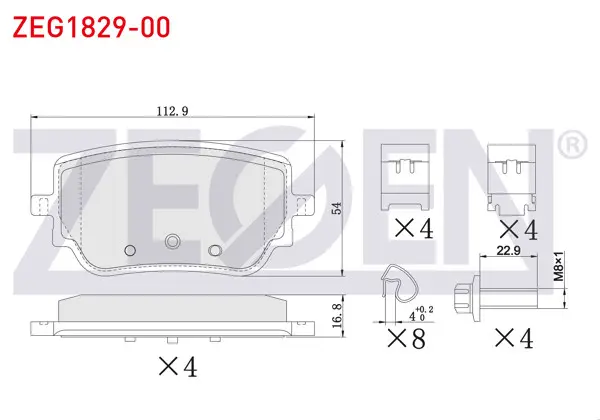 Fren Balata Arka Mercedes A 180 D-200 (W177) 2018 -