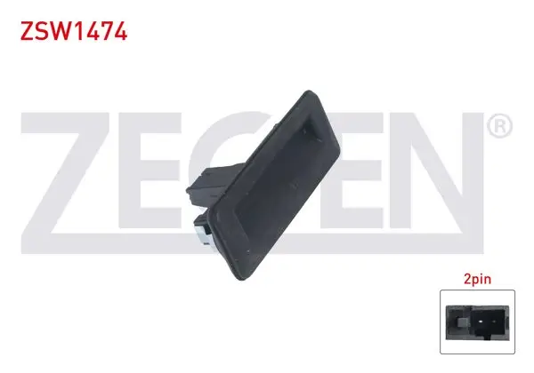 Bagaj Kilit Butonu 2 Pin Skoda Fabia II-III-Octavia-Rapid-Roomster-Superb-Yeti 2006 -