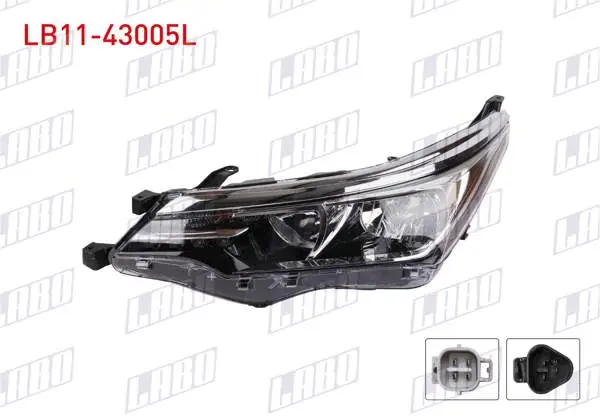 Far Sol Motorlu Ledlı Nikelaj Cıtalı Toyota Corolla 17-18