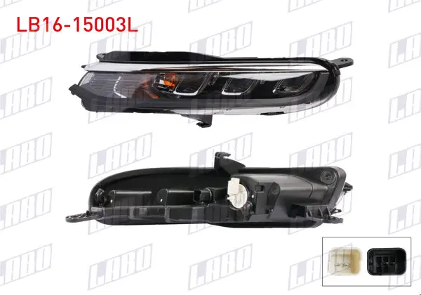 Gunduz Farı Sol Citroen C3 2020 -
