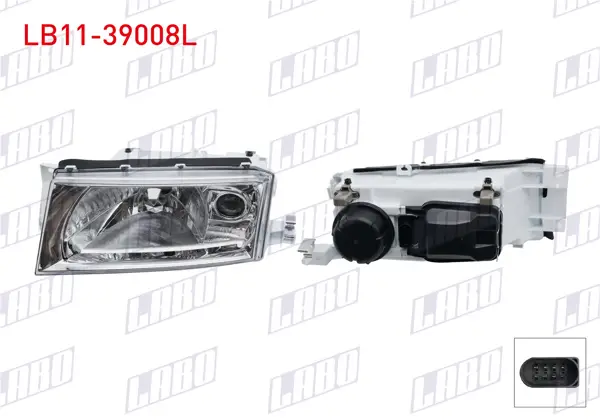 Far Sol Merceksız Sis Farlı Motorlu Skoda Octavia 1998-2010