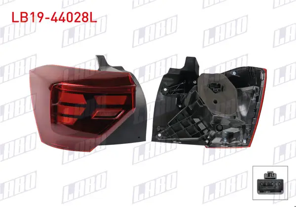 Stop Dış Sol Ledlı Volkswagen Polo VI (Aw1, Bz1, Ae1) 2021-2024
